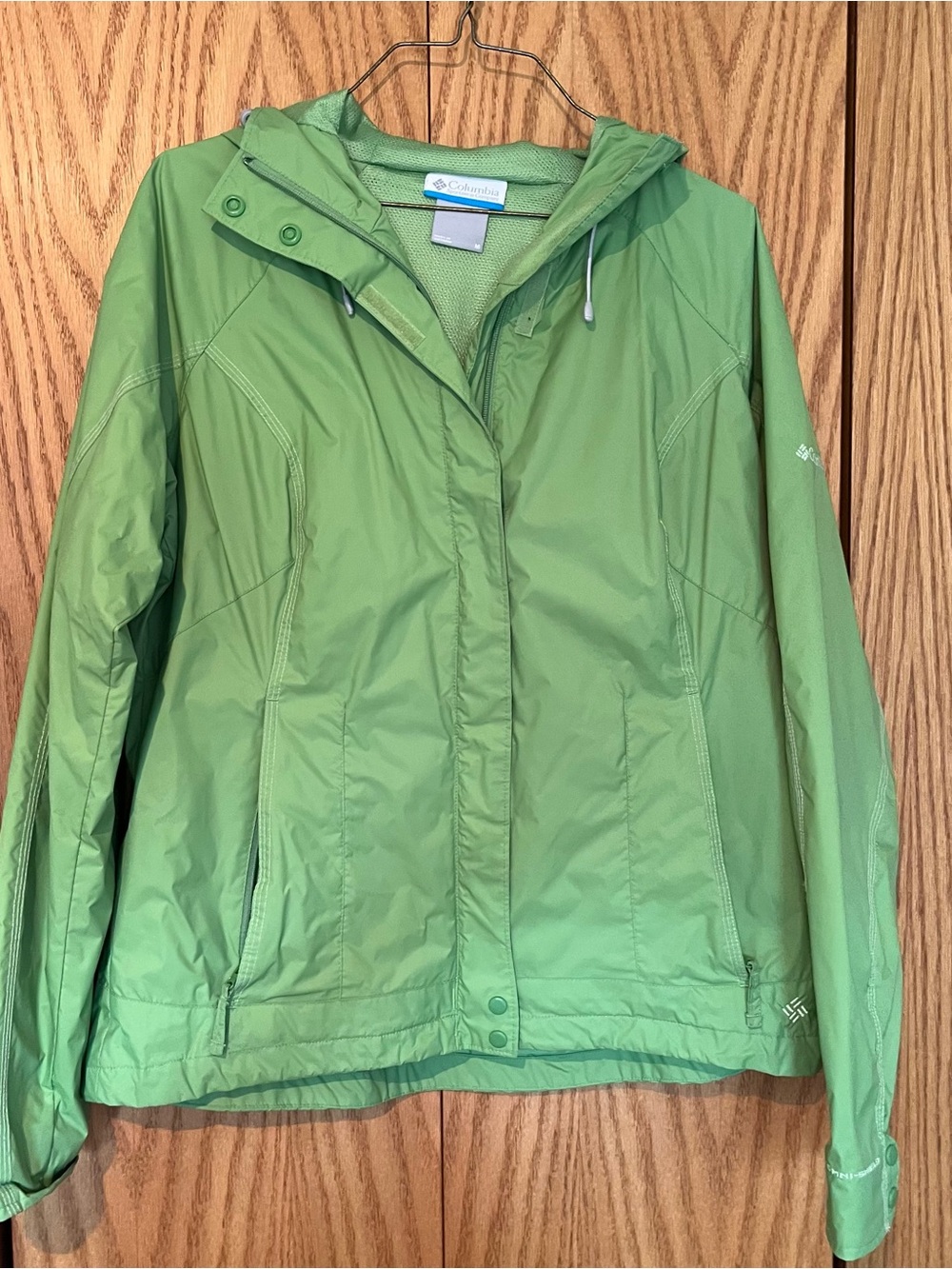Columbia Waterproof Women’s Green Rain Jacket
